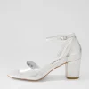 Cobey Silver Scratch Leather Sandals
