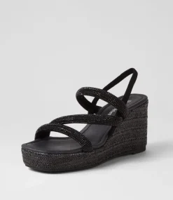 Cookie Black Mix Multi Sandals
