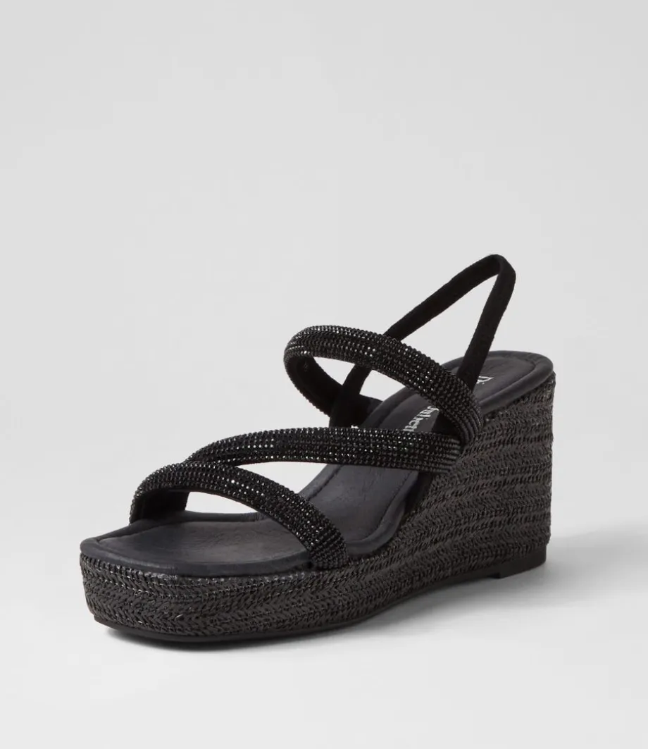 Cookie Black Mix Multi Sandals