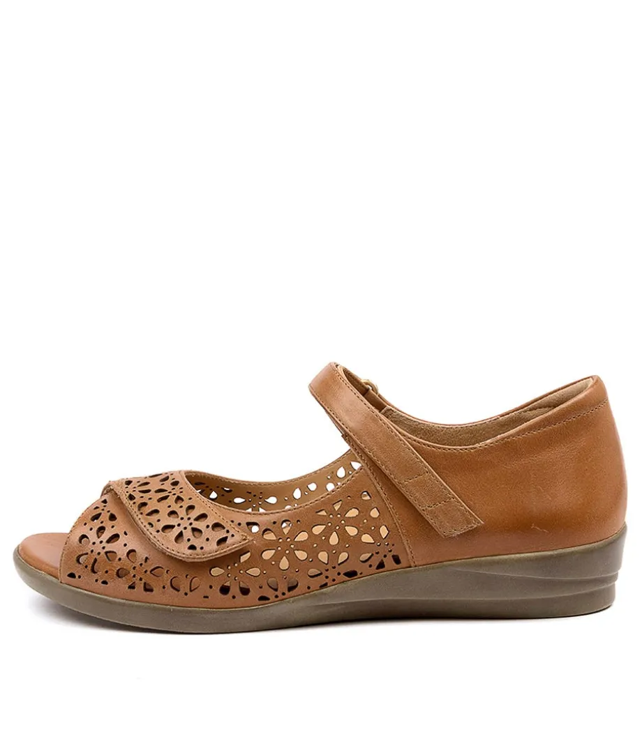 Daffodil W Tan Leather