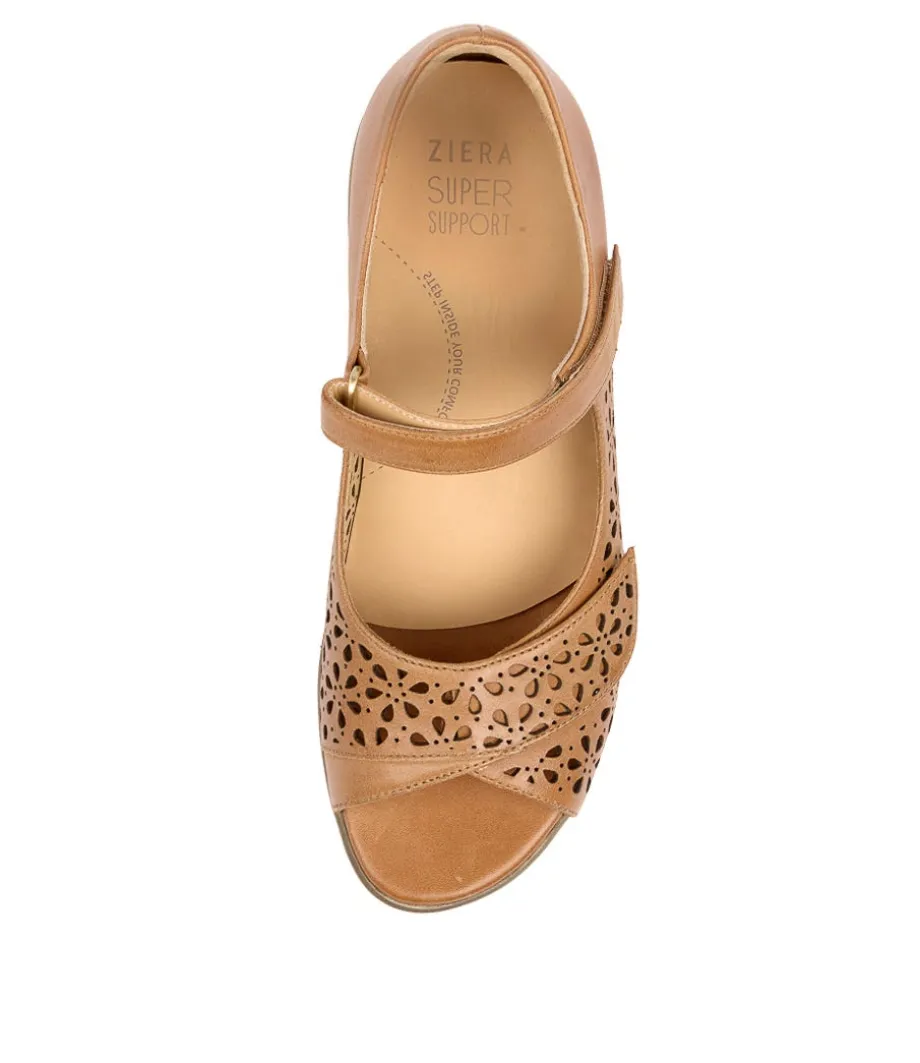 Daffodil W Tan Leather