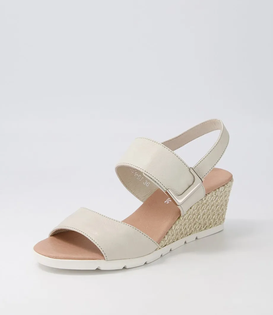 Dakoda Stone Weave Leather Sandals