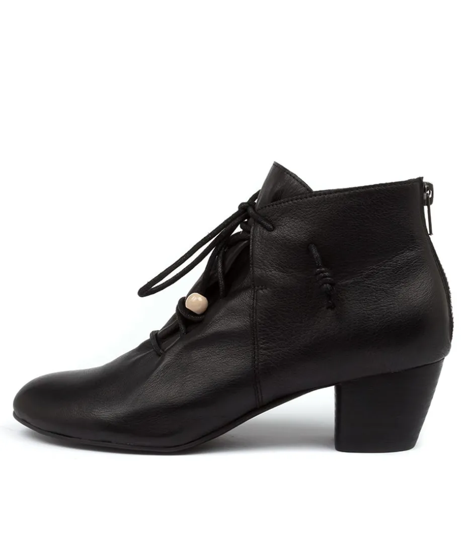 Defreeze Dj Black Black Heel Leather