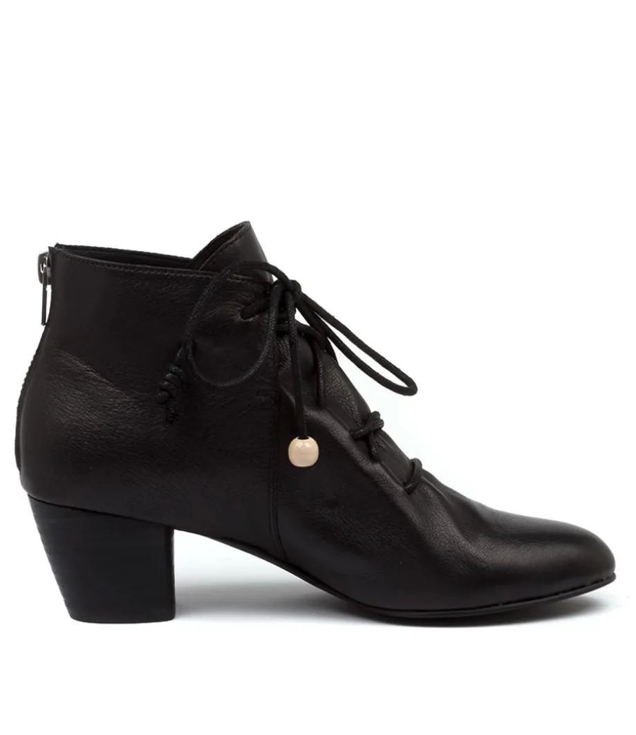 Defreeze Dj Black Black Heel Leather
