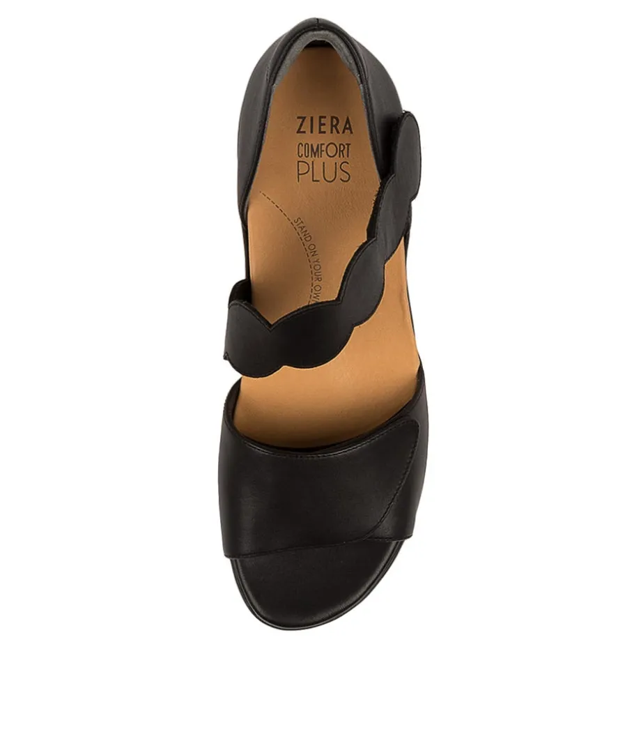 Donato W Black Leather