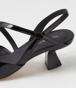 Dovie Black Patent Leather Heels