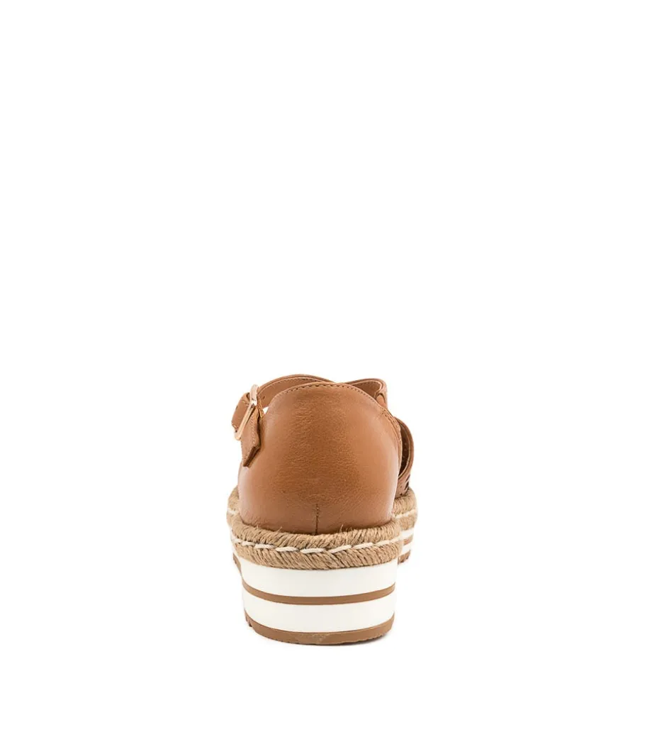 Erika Dk Tan Leather