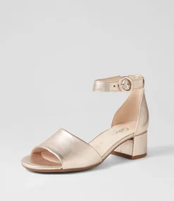 Erika Puder Leather Sandals