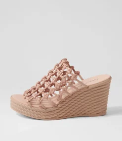 Essexx Rose Leather Sandals
