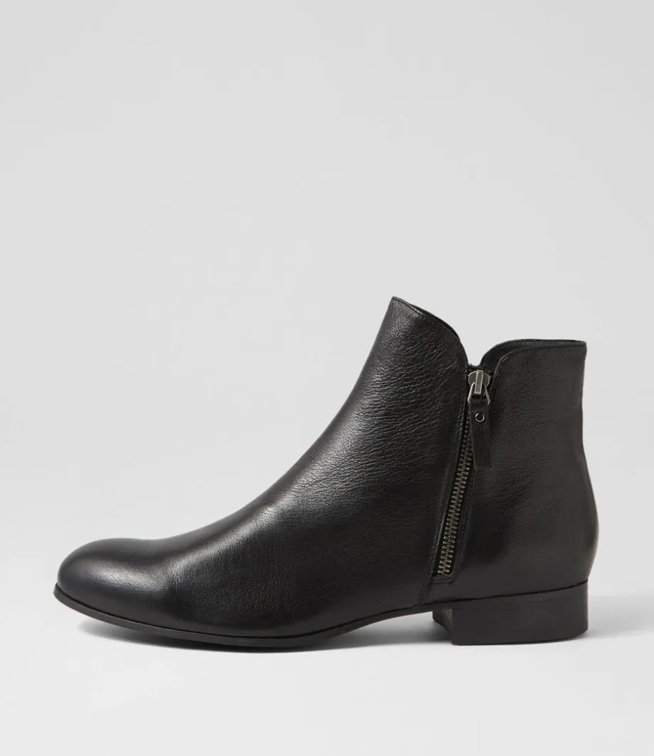 Fabian Black Leather