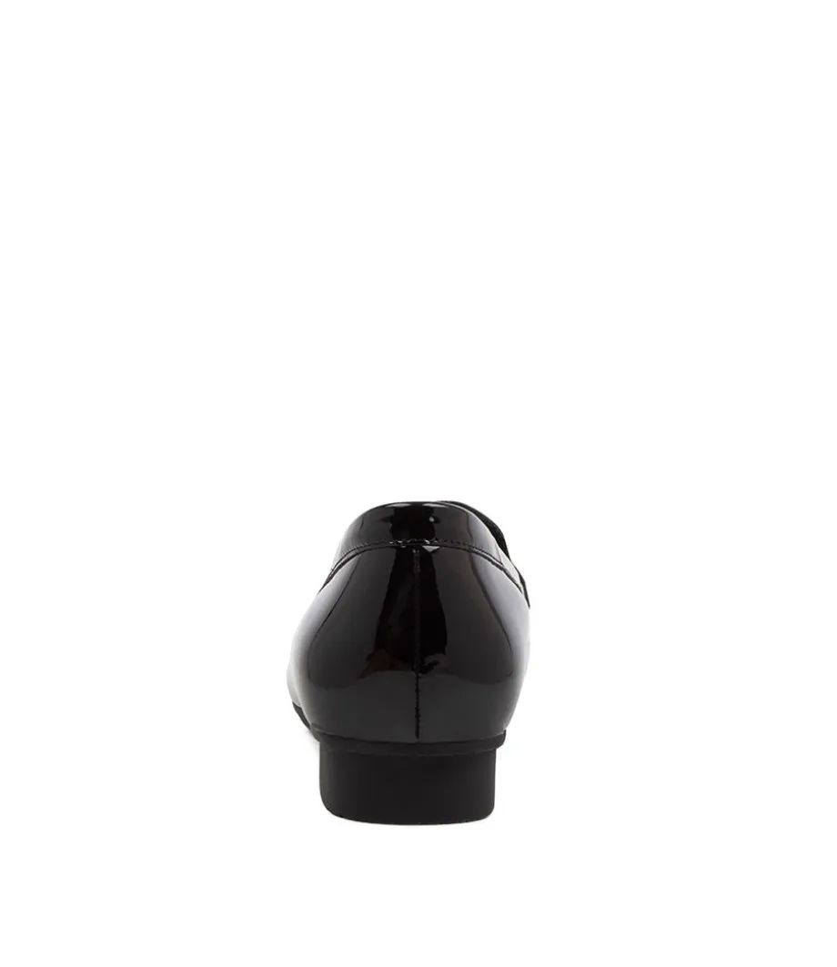 Fenders Xf Black Patent Leather Loafer