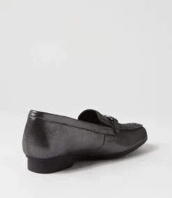 Fenders Xf Pewter Powder Leather Loafers