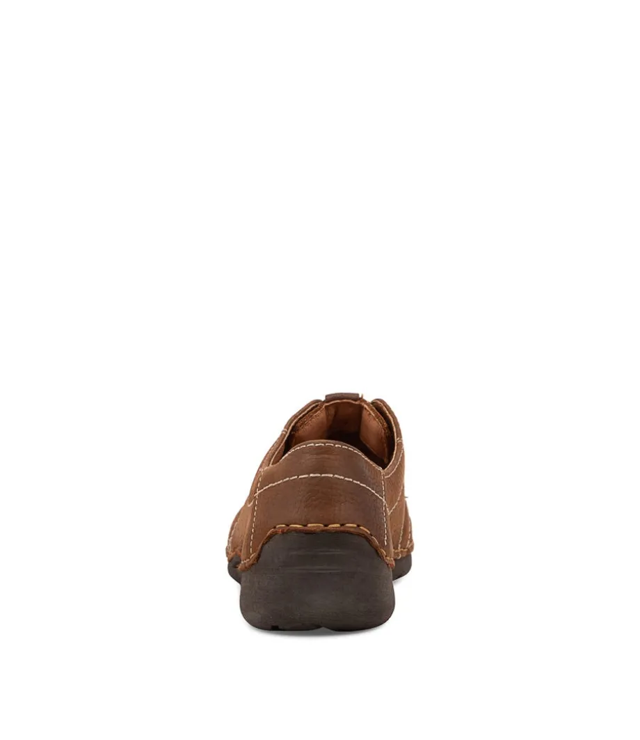 Fergey 20 Castagne Leather Sneakers