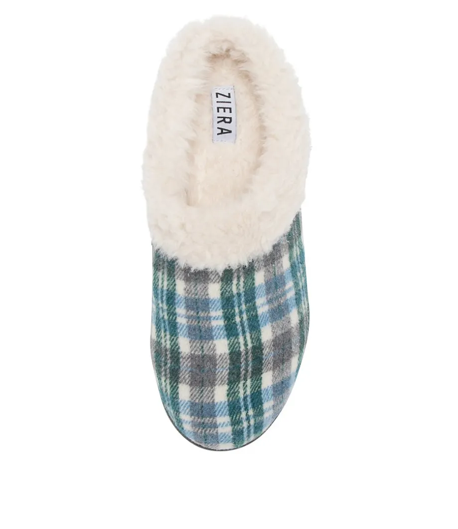 Fifi Xw Blue Check Fabric