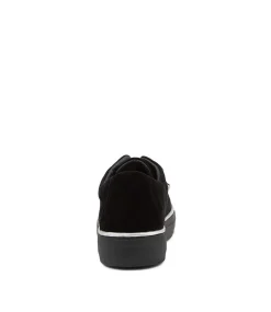 Filpy Black Suede Sneakers Black Sole