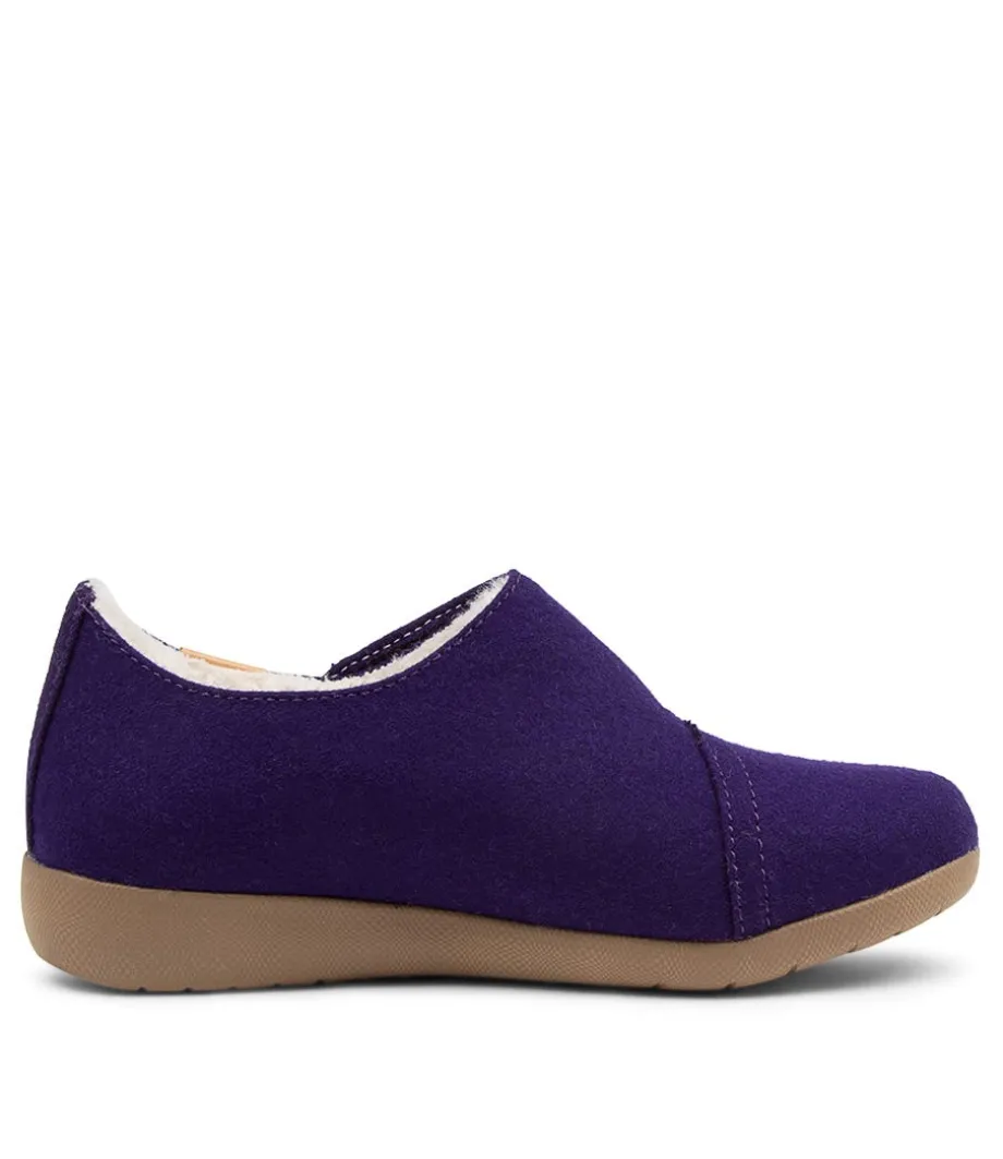Fliss Xw Dk Purple Fabric