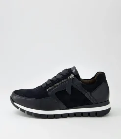 Frauke Schwarz Leather Sneakers