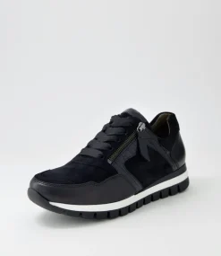 Frauke Schwarz Leather Sneakers