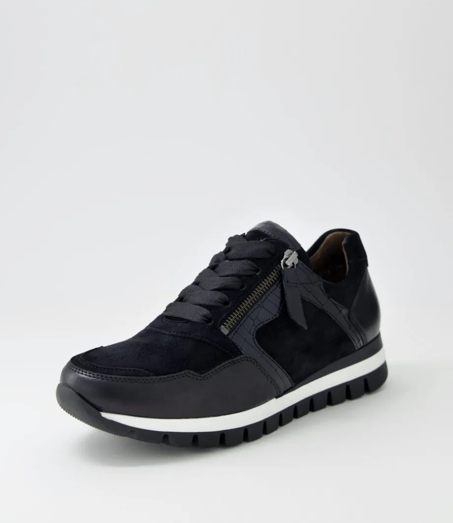 Frauke Schwarz Leather Sneakers