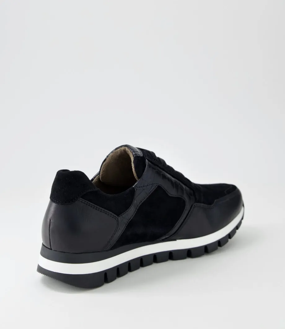 Frauke Schwarz Leather Sneakers