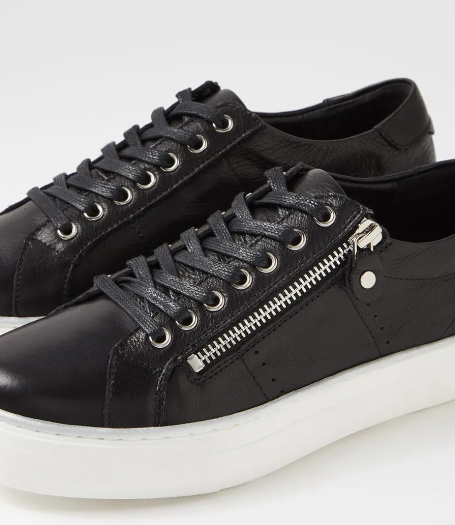 Froggy Dj Black White Sole Leather