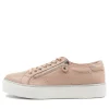 Froggy Nude Leather Sneakers