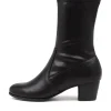 Genevey W Black Ankle Boots Bh