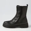 Gesine Schwarz Leather Ankle Boots