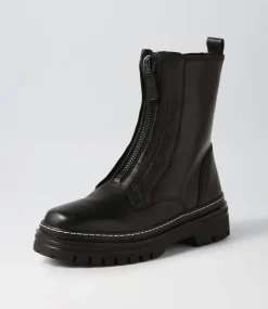 Gesine Schwarz Leather Ankle Boots