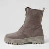 Gesine Wallaby Suede Ankle Boots