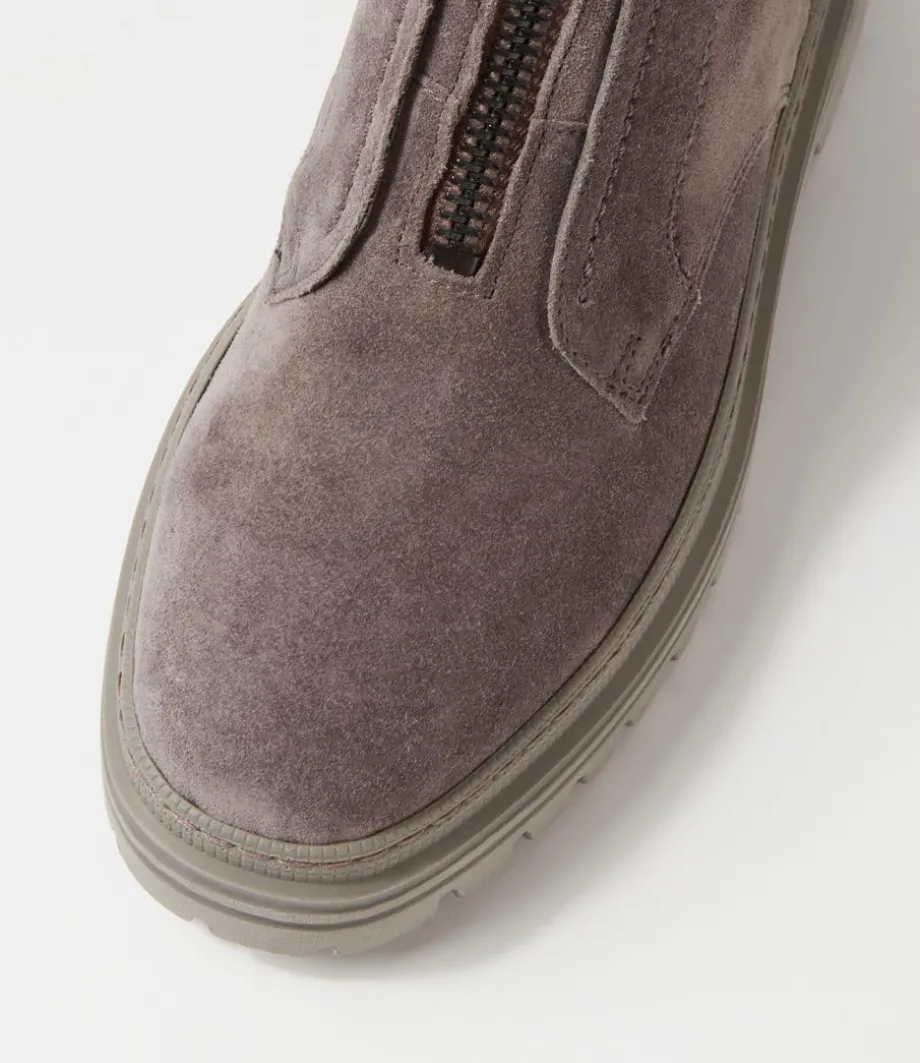 Gesine Wallaby Suede Ankle Boots