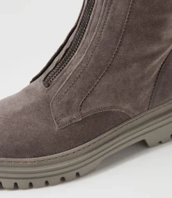Gesine Wallaby Suede Ankle Boots