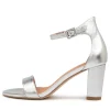 Gessie Silver Leather