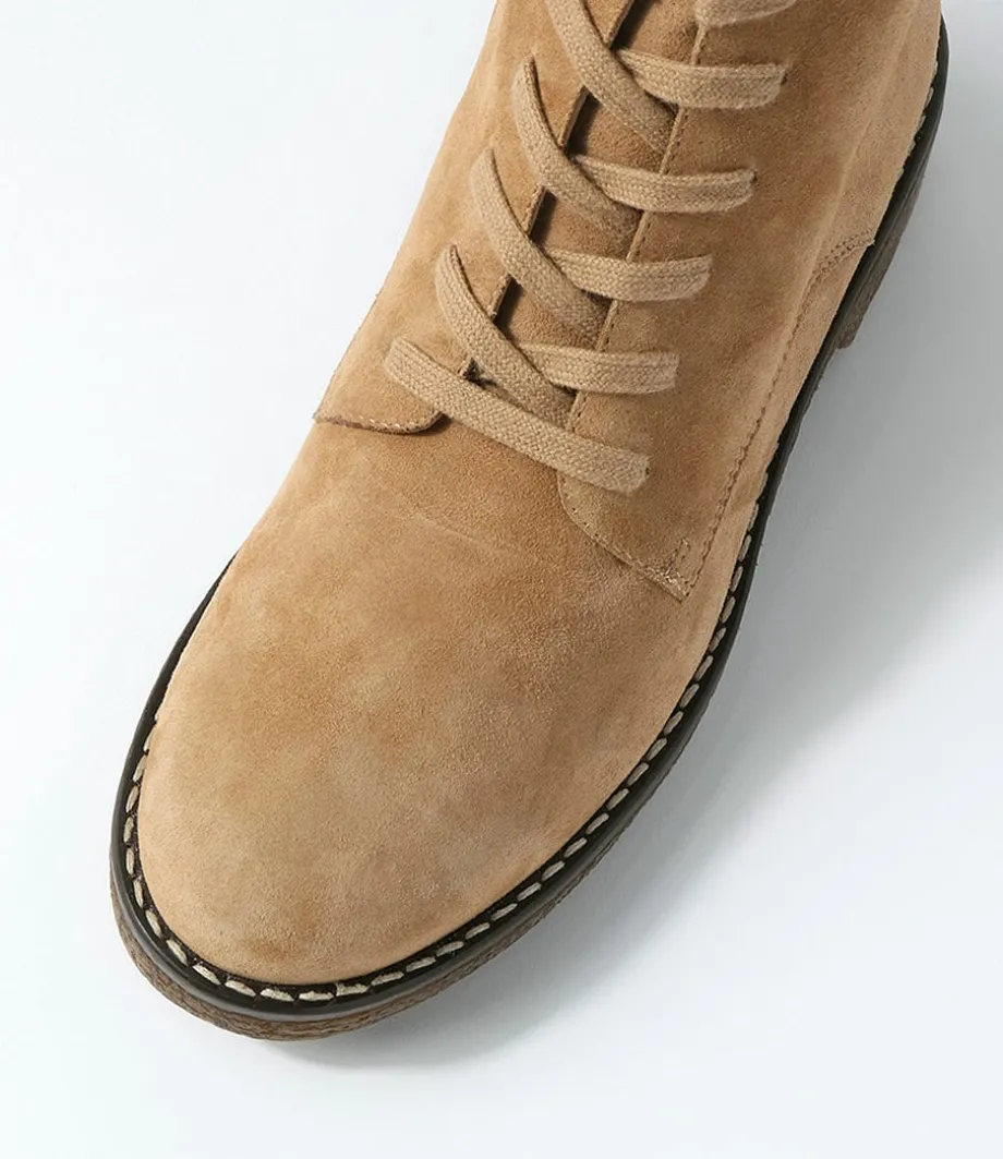 Gipsiee Nutmeg Suede Ankle Boots