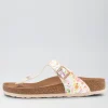 Gizeh Vegan Rose Multi Birkoflor Slides