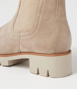 Gluck Dust Suede Chelsea Boots