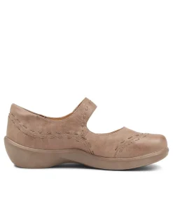 Gummibear W Smoke Leather Flat Shoes