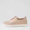 Haide Rose White Leather Sneakers