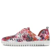Haifa Poppy Print Leather Sneakers Ws