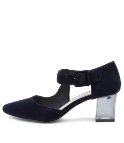 Happie Dj Navy Suede