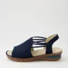 Hawaii 41 Navy Fabric Slides