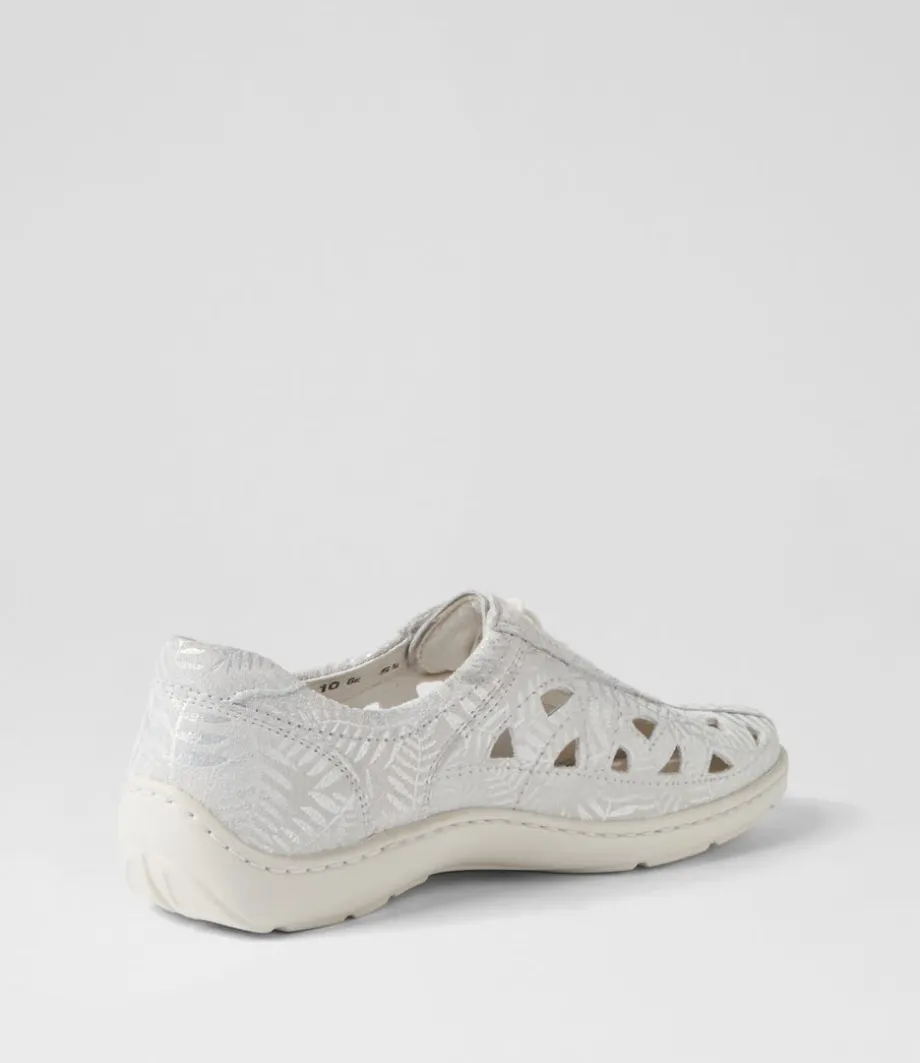 Henni 3 Weiss Leather Sneakers