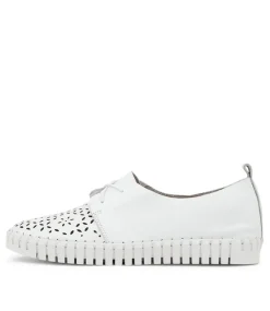Hexter White Leather Sneakers Ws