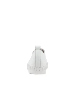 Hexter White Leather Sneakers Ws