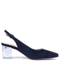 Hinnis Navy Suede