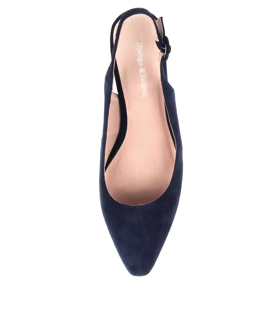 Hinnis Navy Suede
