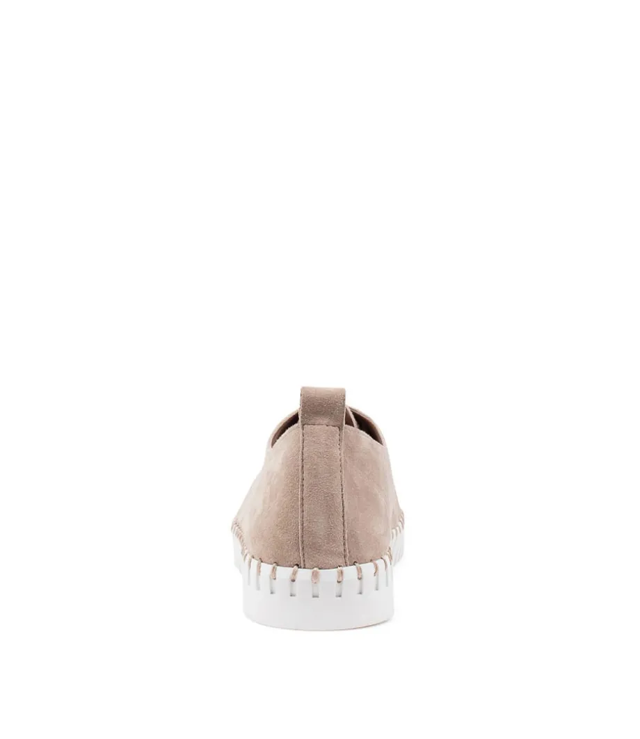 Huston Taupe Suede Sneakers Ws