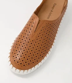 Huyla Scotch White Leather Sneakers