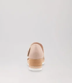 Ide Nude Weave Leather Espadrilles