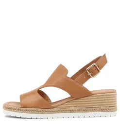 Ilorin Dark Tan Leather Sandals